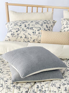 Lino 100% Linen Cotton Printed Comforter Set