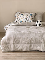 Lumira Two face Velvet Fur Kids Comforter set