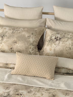 Lino 100% Linen Cotton Printed Comforter Set