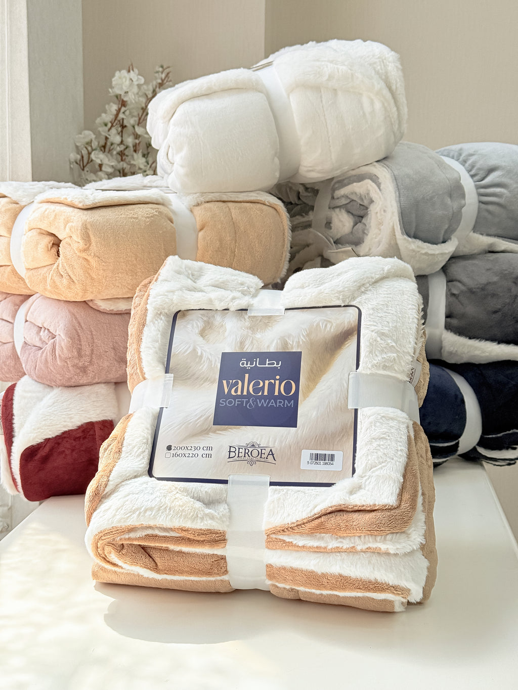 MATTRESS TOPPER ,PROTECTOR AND VALERIO BLANKET
