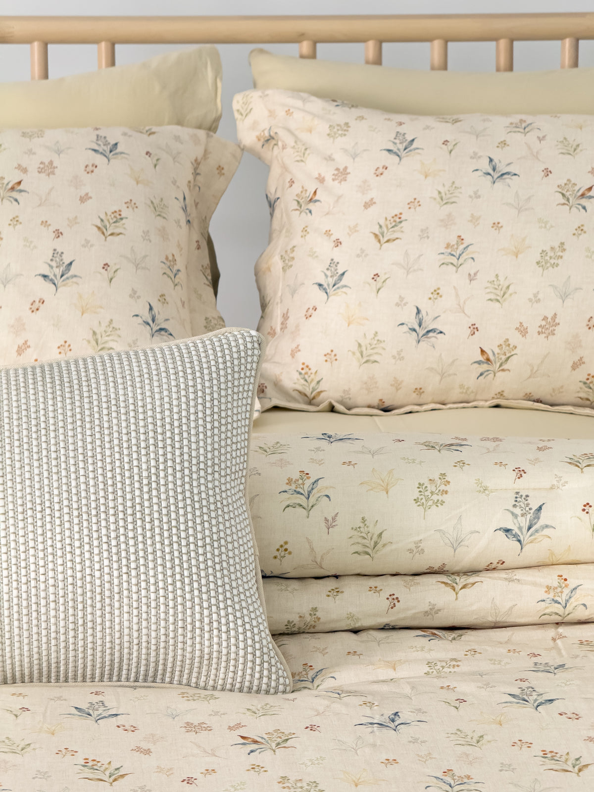 Musleen 100% Cotton Printed Comforter Set