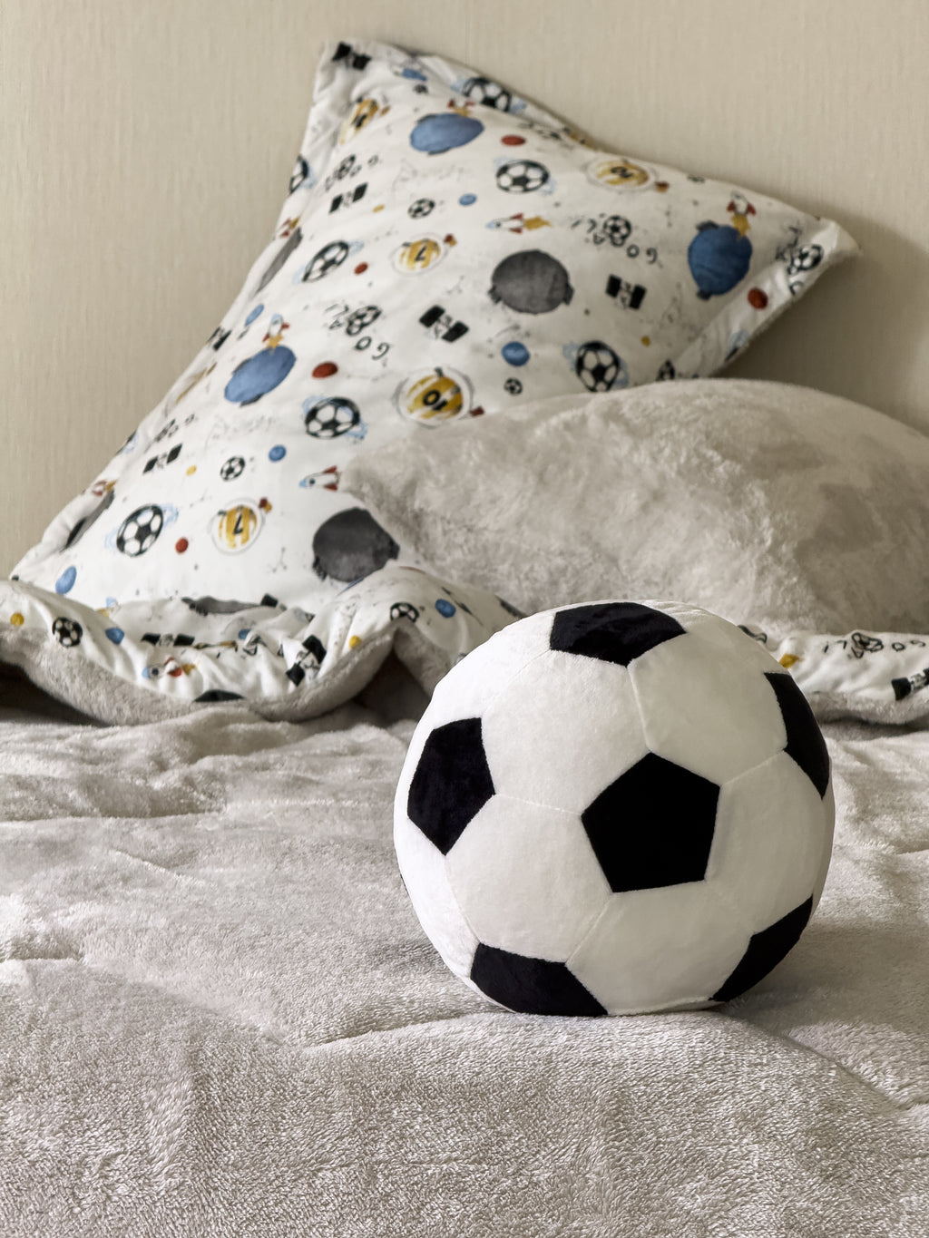 Lumira Two face Velvet Fur Kids Comforter set