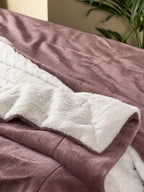 بطانية فاليريو فرو ارنب ناعمة 