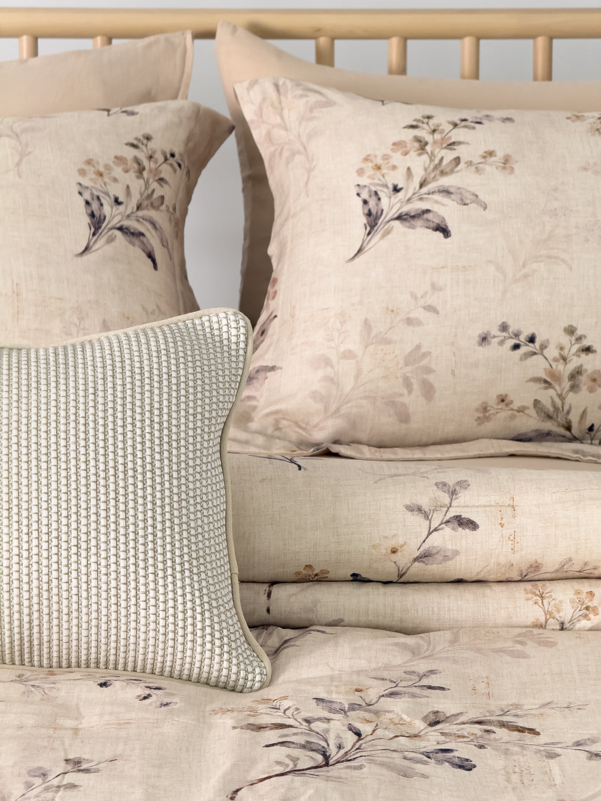 Musleen 100% Cotton Printed Comforter Set