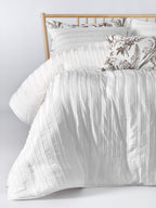 Stripy Solid Striped Comforter Set 6 PCS
