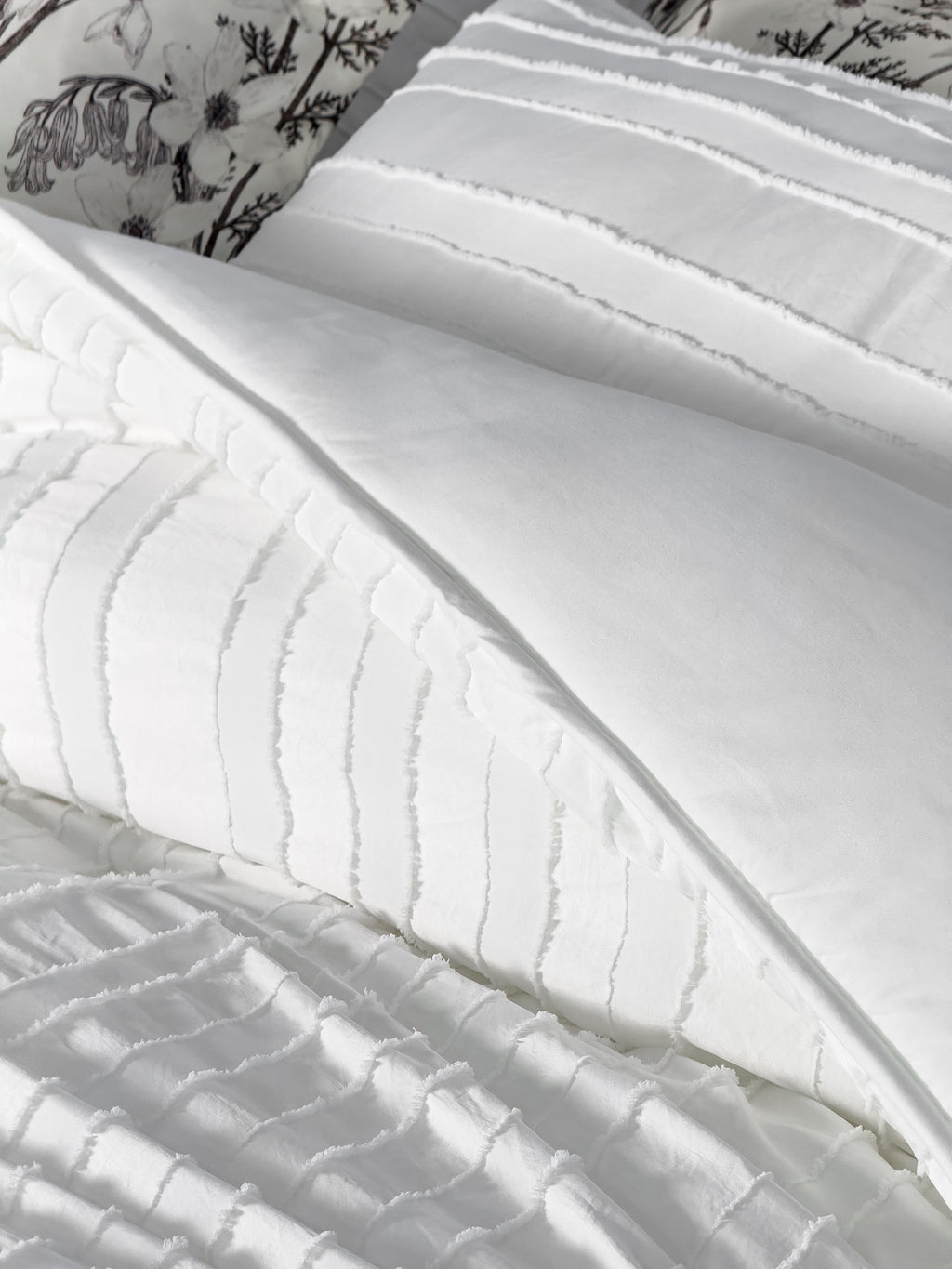 Stripy Solid Striped Comforter Set 6 PCS