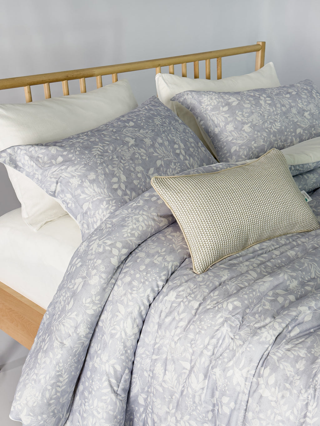 Musleen 100% Cotton Printed Comforter Set