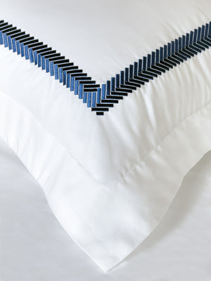 سيستا تلبيسة لحاف فخمة مطرزة قطن 300 غرزة سوبر كينغ