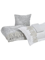 Amanda Double Fur Lace Blanket 7 Pieces set