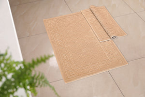 Luna Bath Mat Set Beige