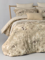 Lino 100% Linen Cotton Printed Comforter Set