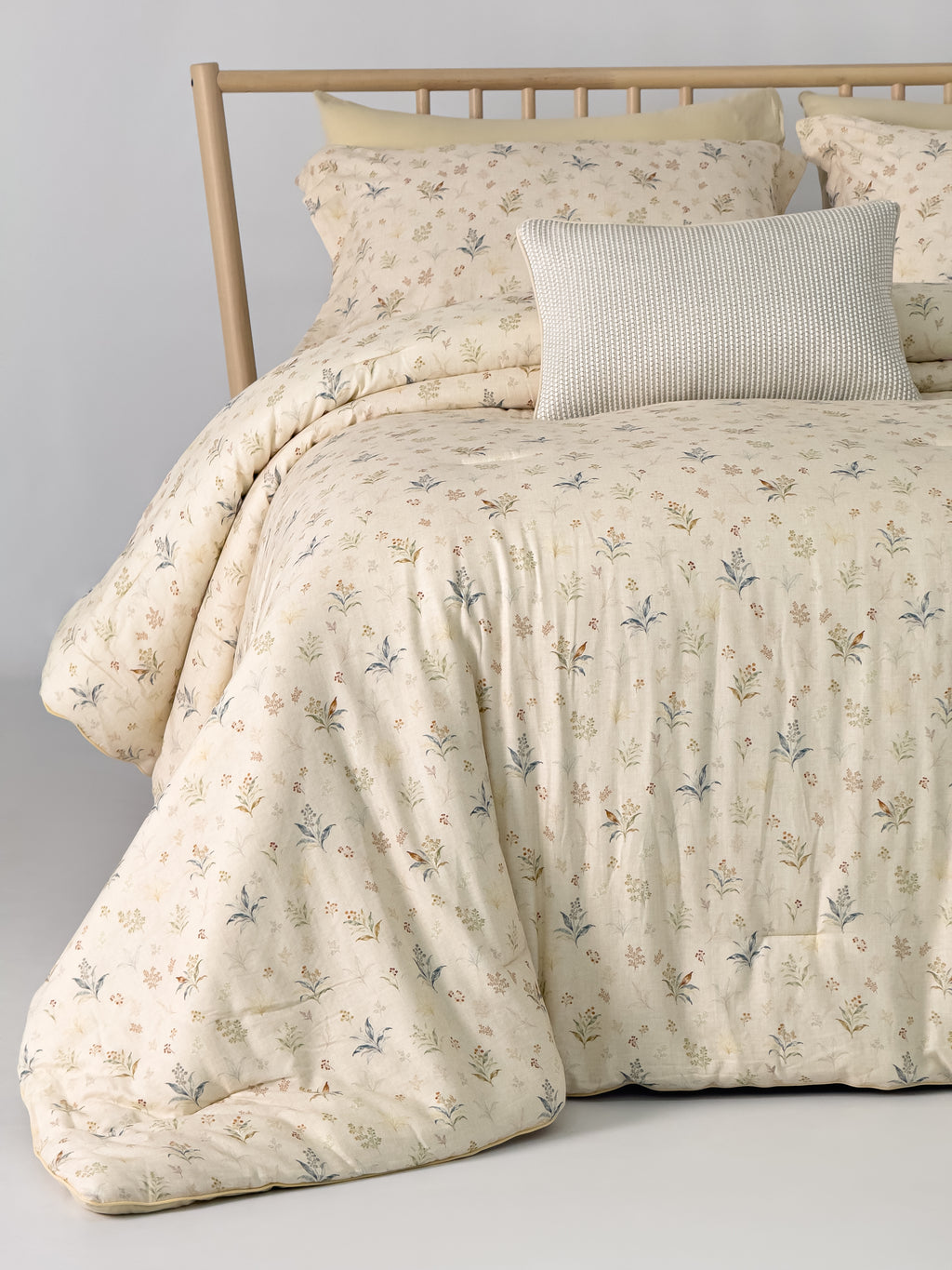 Musleen 100% Cotton Printed Comforter Set