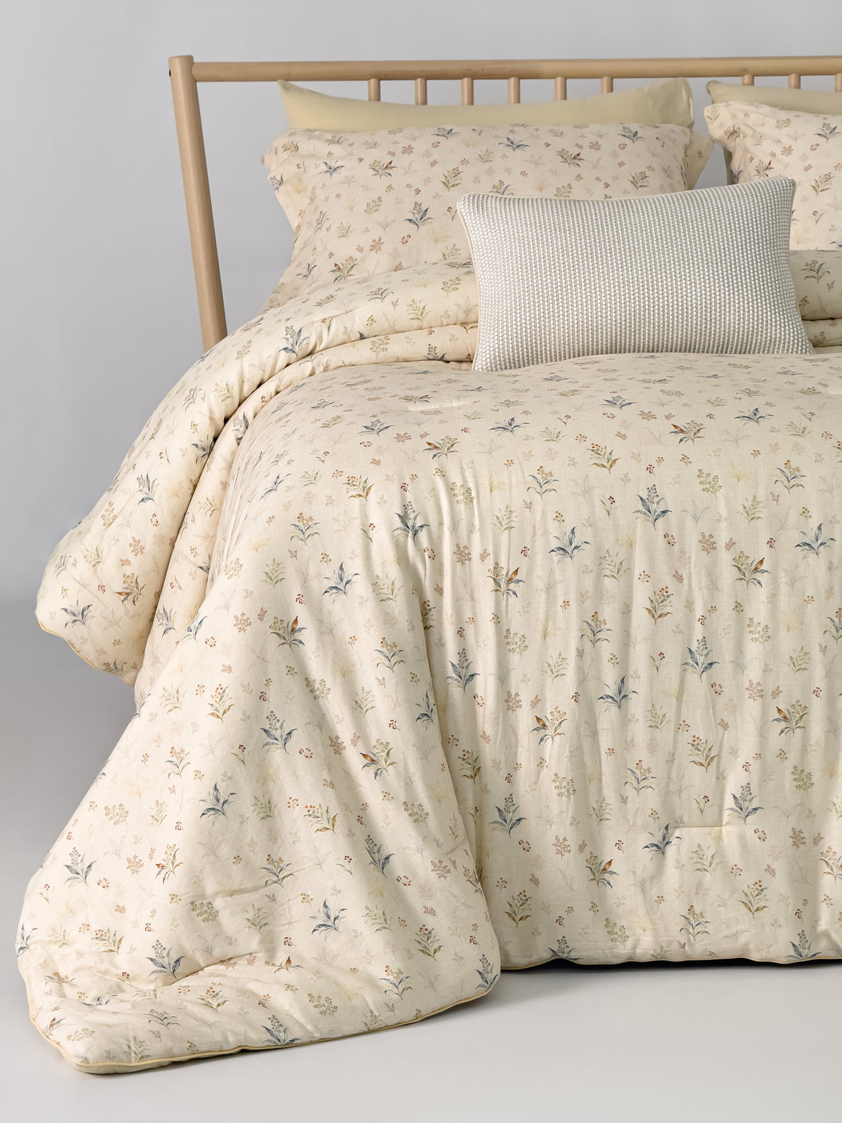 Musleen 100% Cotton Printed Comforter Set
