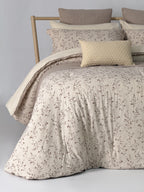 Lino 100% Linen Cotton Printed Comforter Set
