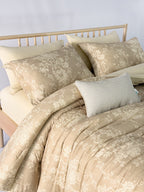 Musleen 100% Cotton Printed Comforter Set