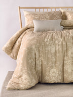 Musleen 100% Cotton Printed Comforter Set