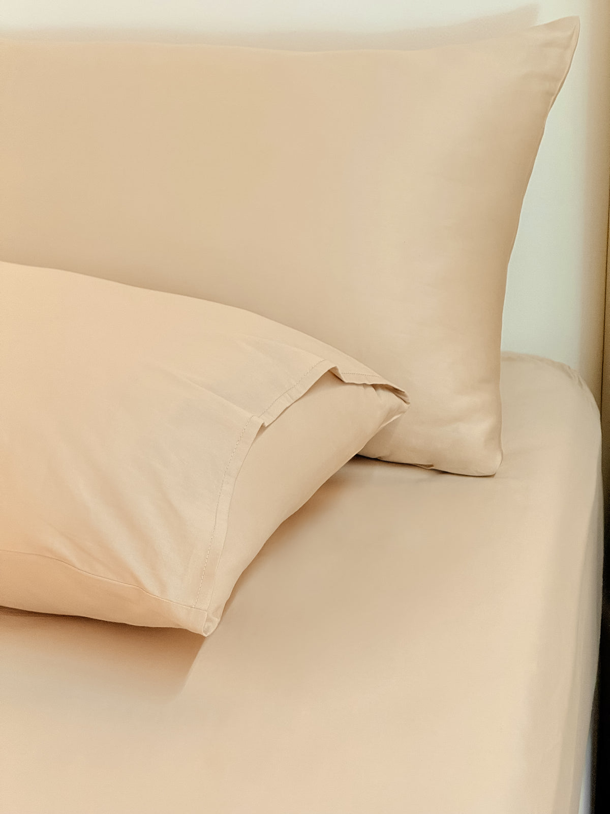 Elite Solid Fitted Sheet Set Cotton 100% 200 TC