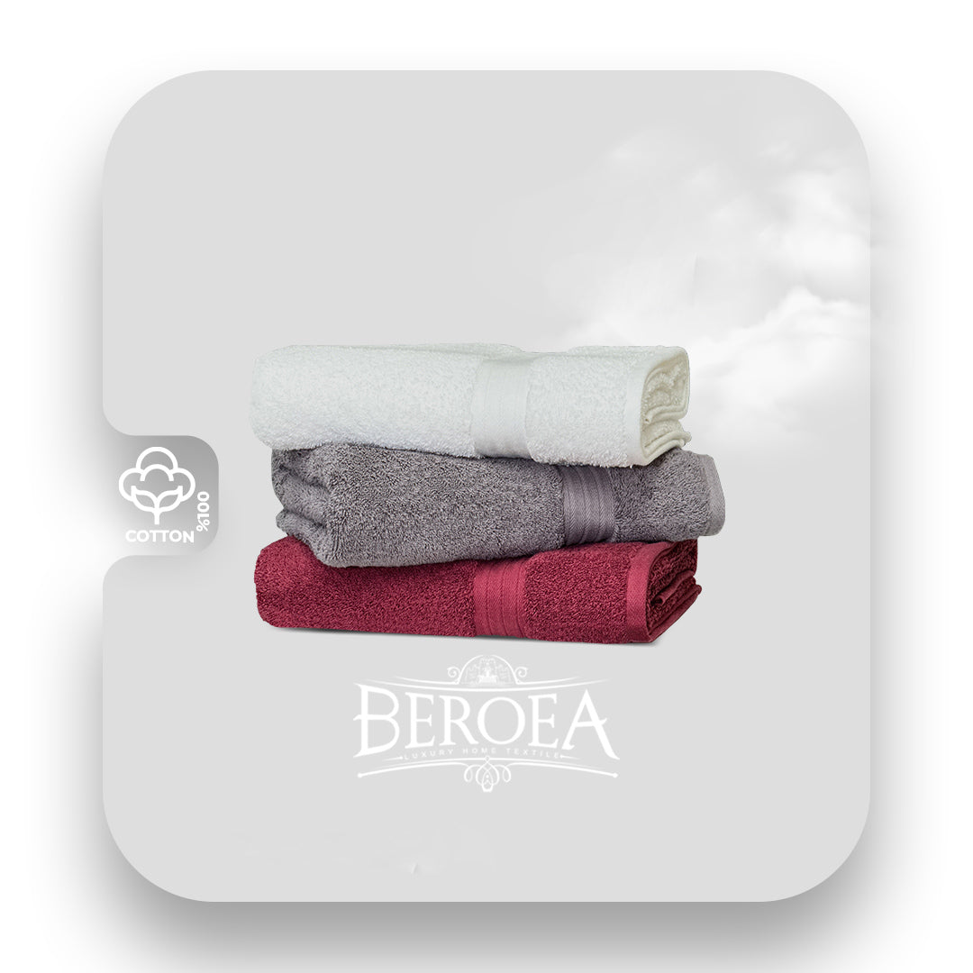 Plush Luxury Beroea Towel -100% Cotton Towel 70x140