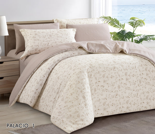 Palacio Cotton Printed Duvet Cover Set