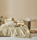 Musleen 100% Cotton Printed Comforter Set