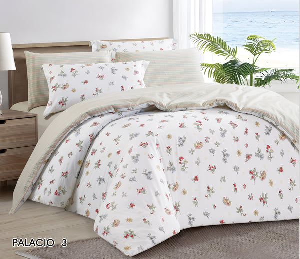 Palacio Cotton Printed Duvet Cover Set