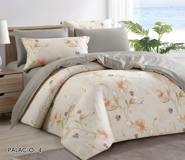 Palacio Cotton Printed Duvet Cover Set