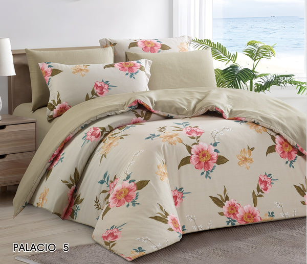 Palacio Cotton Printed Duvet Cover Set