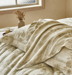 Musleen 100% Cotton Printed Comforter Set
