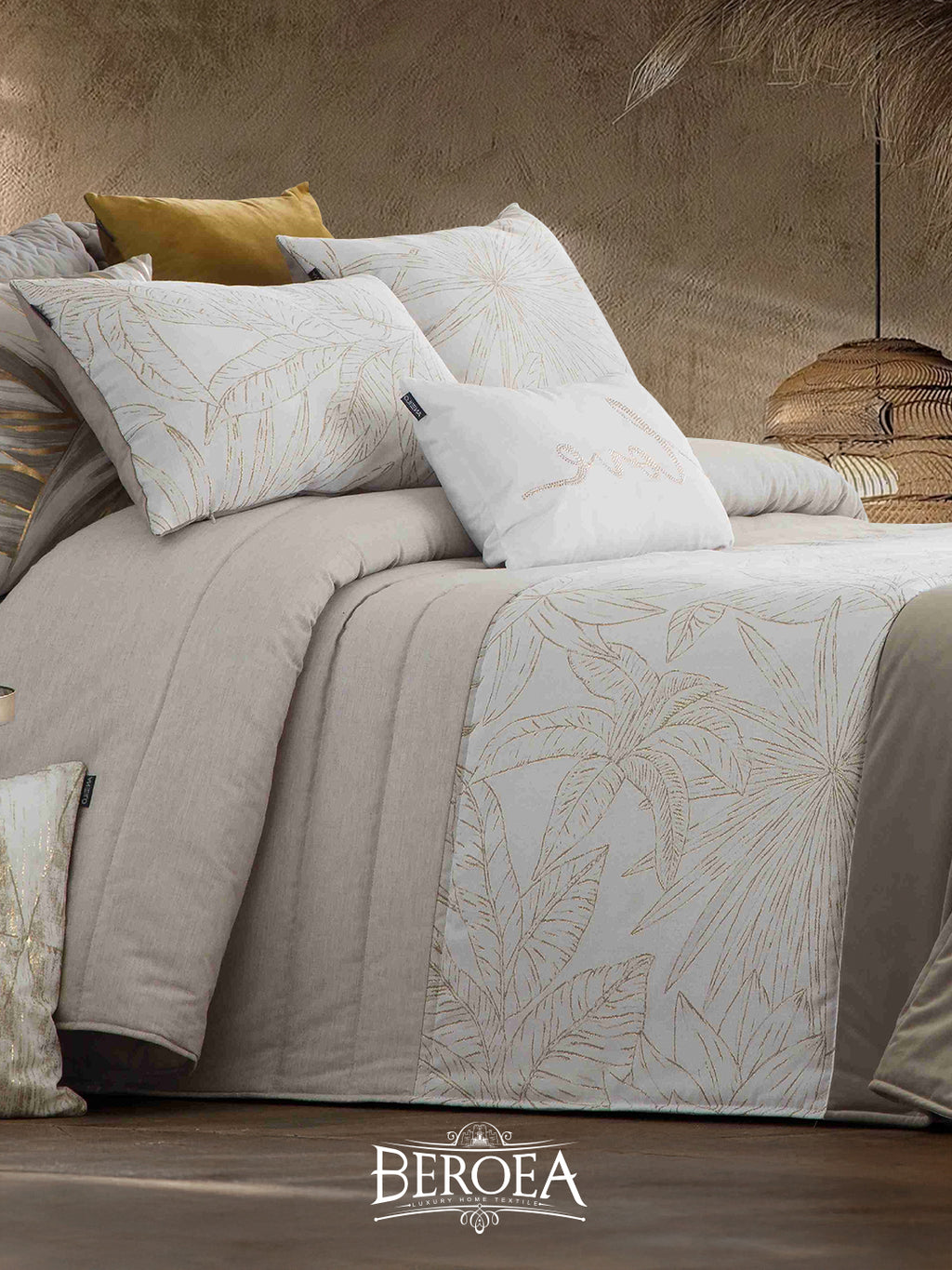 Spanish Box Jacquard with Cotton Comforter 7 Pcs