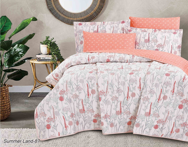 Summer Land Printed Bedspread Set