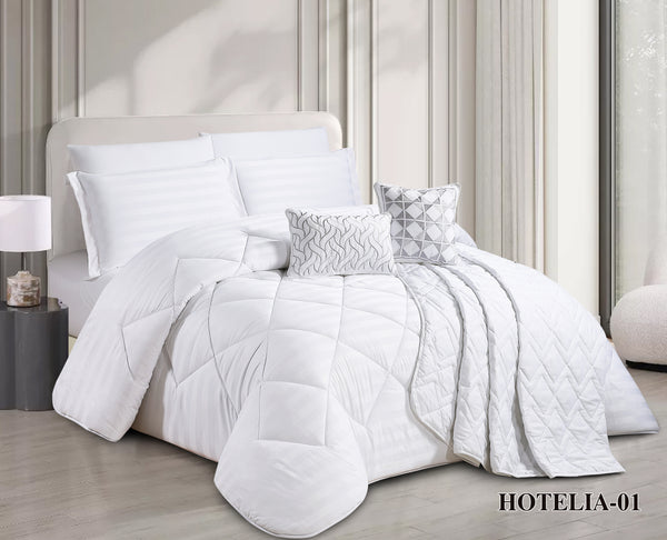 Hotelia Hotel Comforter Set 9 pcs