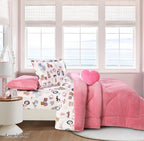 Lumira Two face Velvet Fur Kids Comforter set