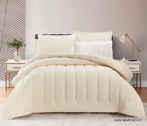 San Marino Velvet Fur Comforter set