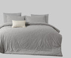 Bloom Patterned Comforter Set Single Size 4 PCS