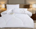 Elite Embroidery Solid Cotton 100% Comforter Set Single Size 4 PCS