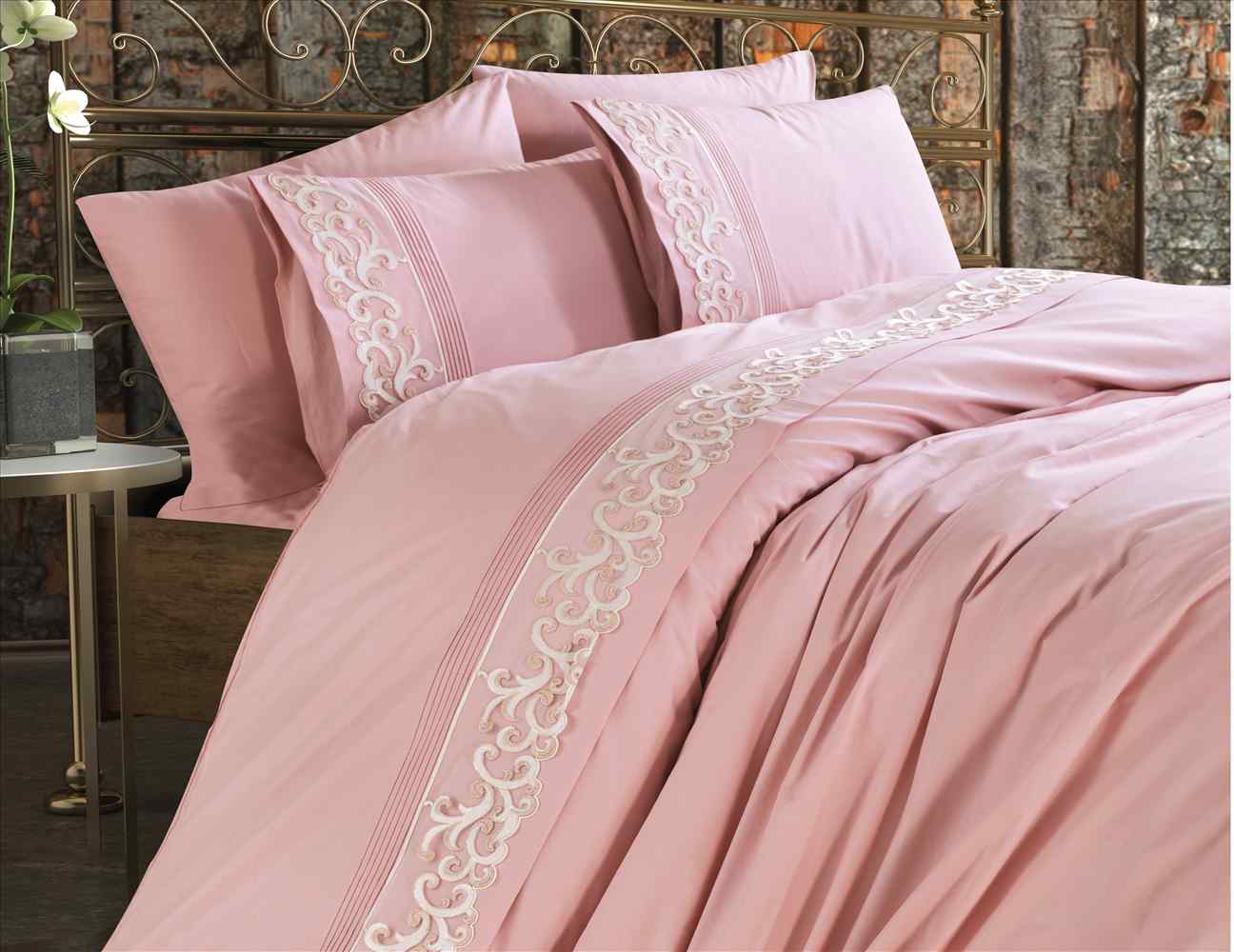OSMANLI DUVET COVER SET SUPER KING 6 Pcs — box contents