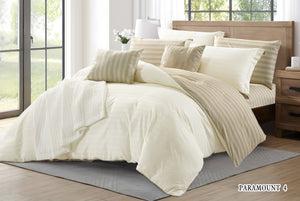 Paramount Hotel Comforter Set Biege - Cream
