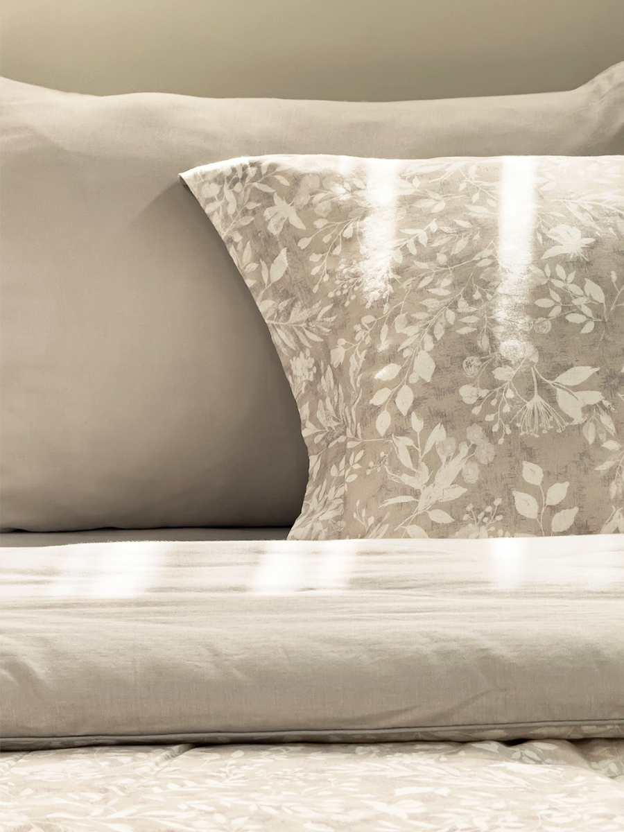 Musleen 100% Cotton Printed Comforter Set
