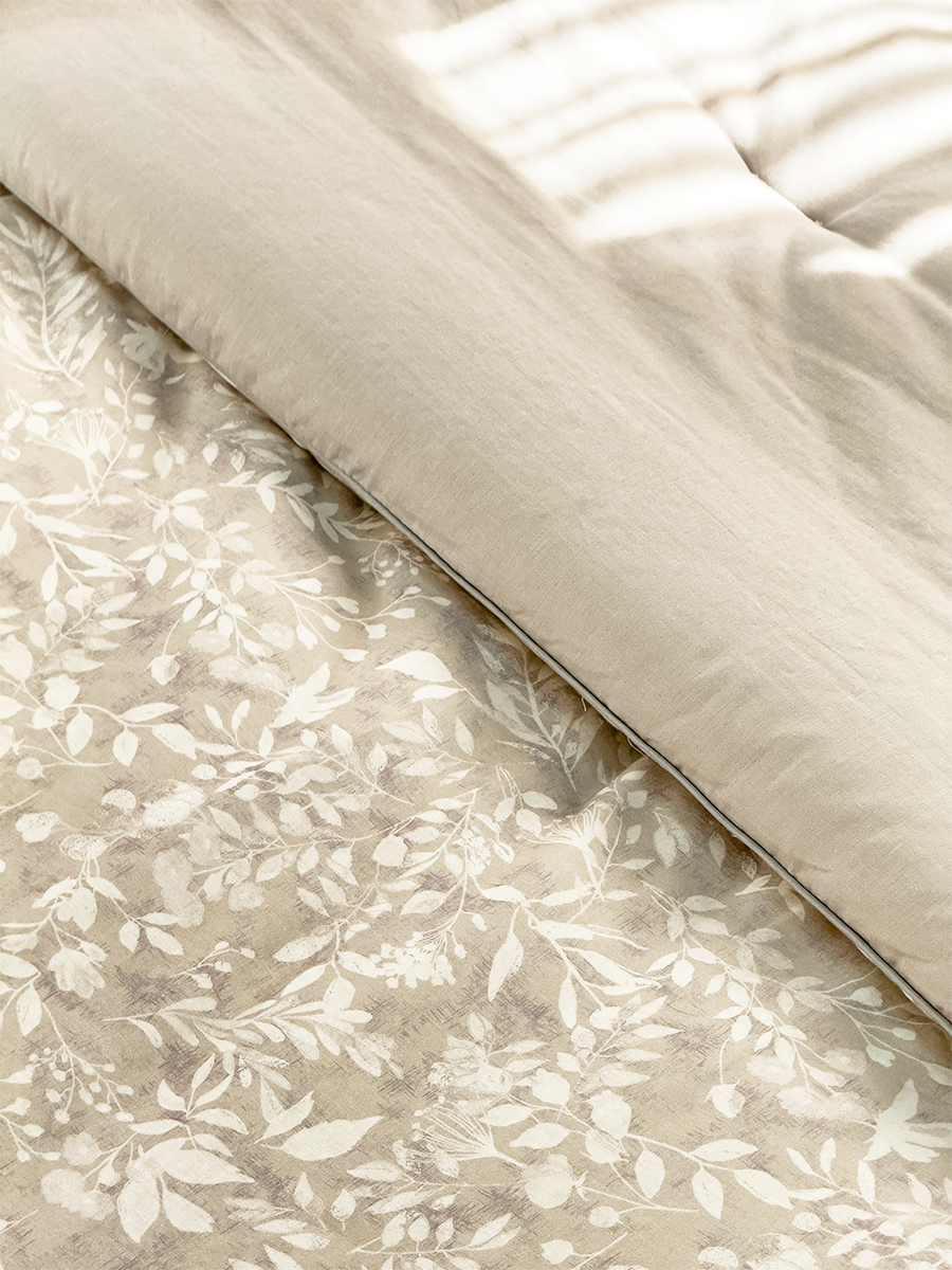 Musleen 100% Cotton Printed Comforter Set