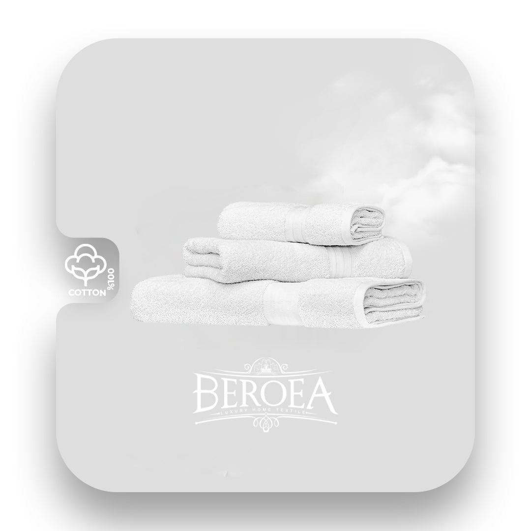 Plush Luxury Beroea Towels - Thick, Soft, and Long-Lasting