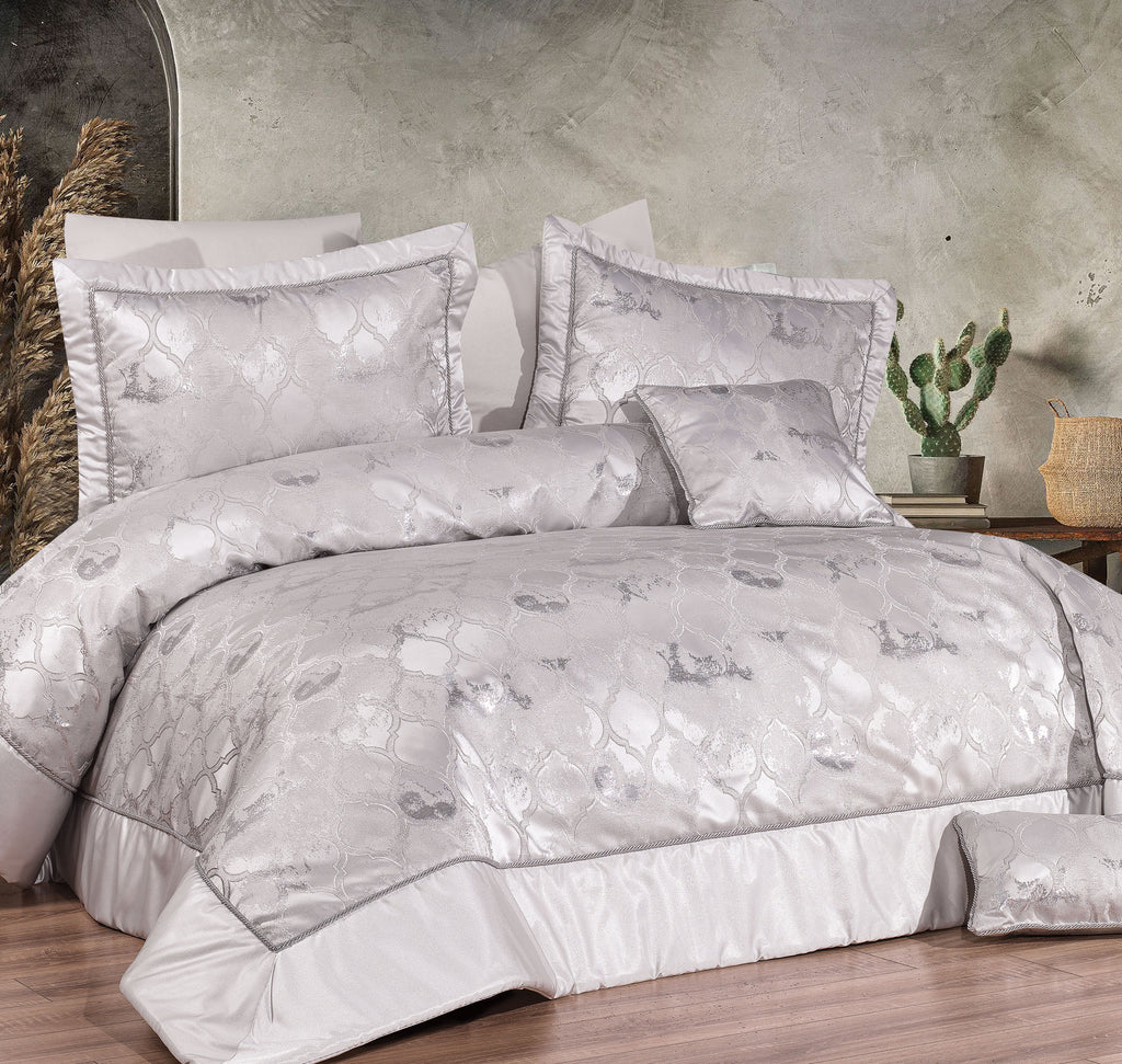 Aymes Wedding Jacquard Comforter Set 8 pcs Turkey
