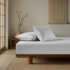 Elite Solid Fitted Sheet Set Cotton 100% 200 TC